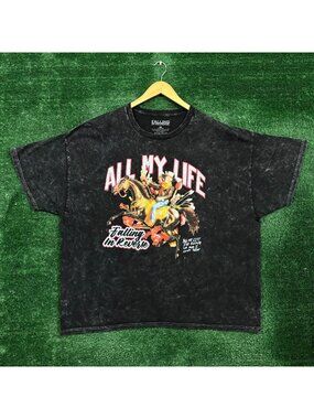 Falling in Reverse All My Life Rock Band Mineral Wash T-Shirt Size 3XL